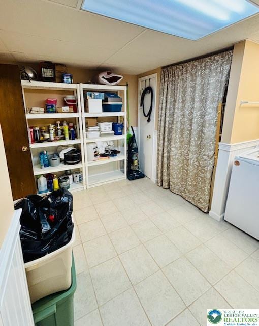 2734 Old Bethlehem Pike, Milford Twp, PA 18951 - washroom with tile patterned floors