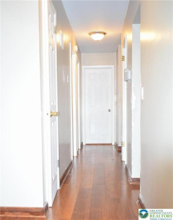 2841 Willow St, North Whitehall Twp, PA 18037 - corridor with wood finished floors and baseboards