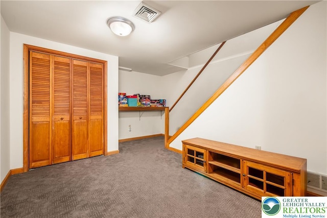 2721 Victoria Ln, Easton, PA 18045 - interior space with carpet floors and baseboards