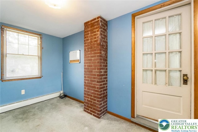 457 E Lawn Rd, Upper Nazareth Twp, PA 18064 - carpeted empty room featuring baseboards