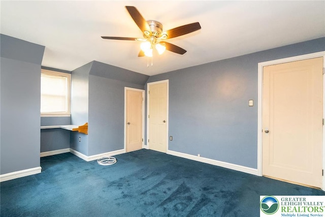 457 E Lawn Rd, Upper Nazareth Twp, PA 18064 - unfurnished bedroom with carpet floors and ceiling fan
