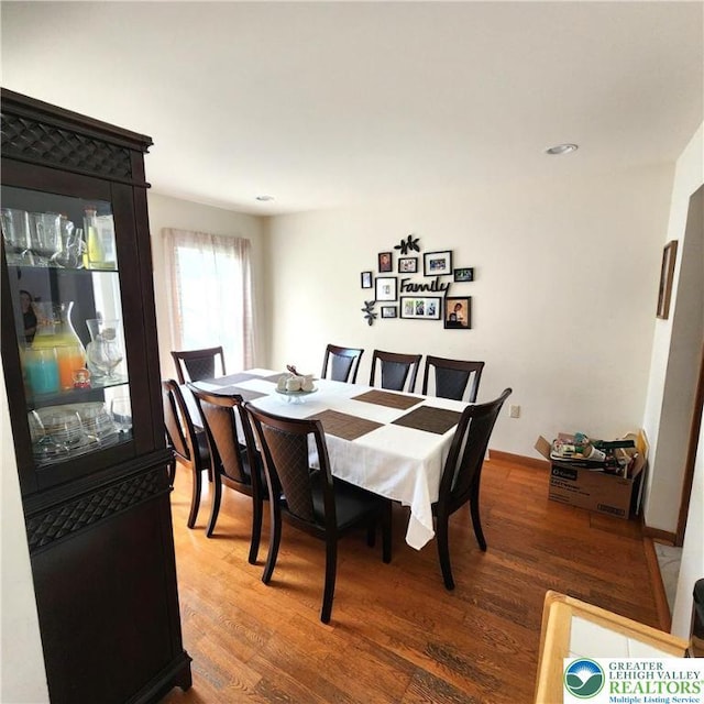 408 Sassafrass Way, Jackson Twp, PA 18360 - dining space with wood finished floors