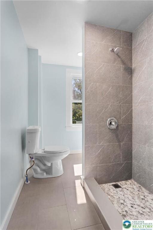 35 N 3rd St, Bangor Boro, PA 18013 - bathroom with a stall shower and tile patterned flooring