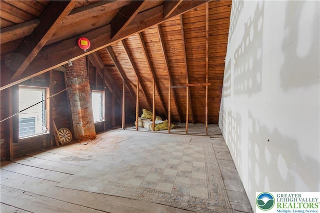 35 N 3rd St, Bangor Boro, PA 18013 - view of unfinished attic