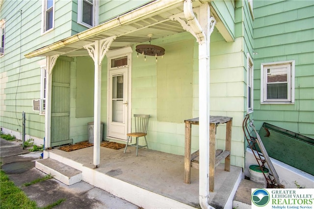 1666 Newport Ave, Northampton Boro, PA 18067 - property entrance featuring a porch