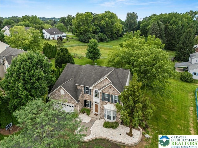 232 S 33rd St, South Whitehall Twp, PA 18104 - aerial view of property and surrounding area