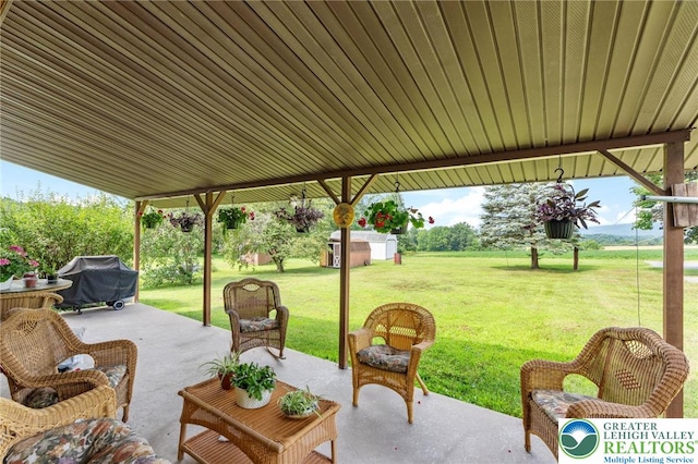 7438 Rte 309, Lynn Twp, PA 18066 - view of patio with a grill