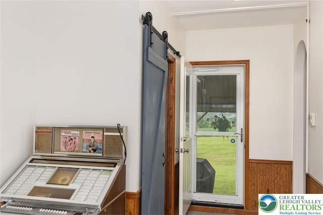 7438 Rte 309, Lynn Twp, PA 18066 - doorway with arched walkways
