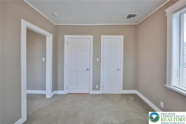 5758 Lower Macungie Rd, Lower Macungie Twp, PA 18062 - unfurnished bedroom featuring carpet flooring and ornamental molding
