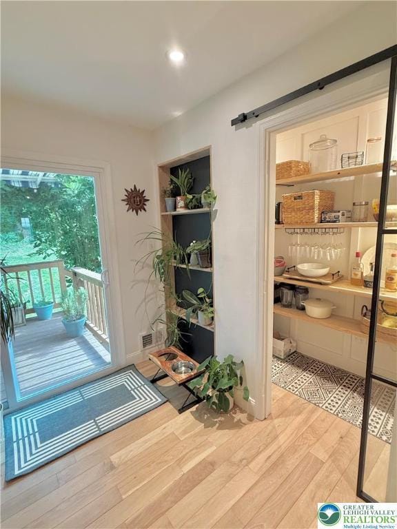 12 Concord Ct, Easton, PA 18040 - entryway with wood finished floors and recessed lighting
