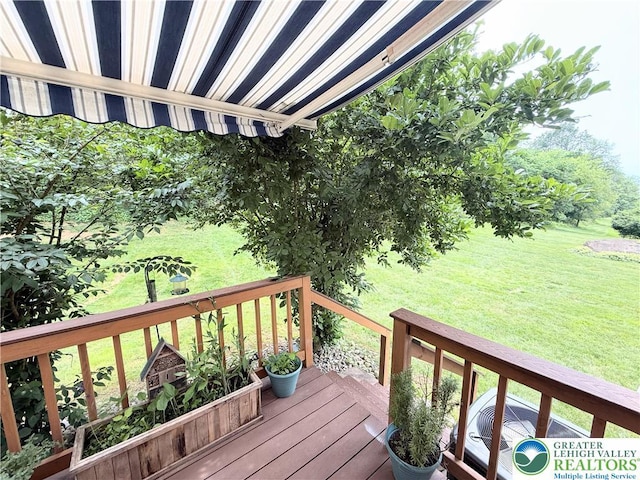 12 Concord Ct, Easton, PA 18040 - deck featuring a yard