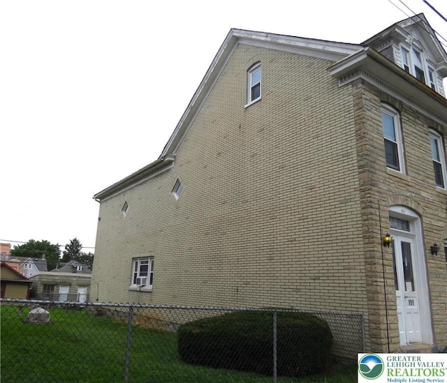 151 W Nesquehoning St, Easton, PA 18042 - view of home's exterior featuring brick siding