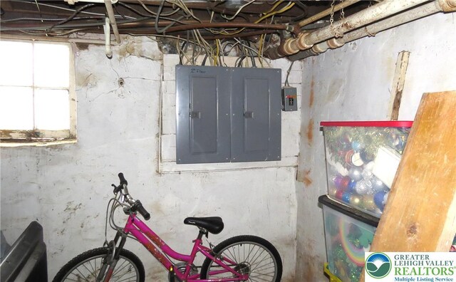 151 W Nesquehoning St, Easton, PA 18042 - basement view of electric panel