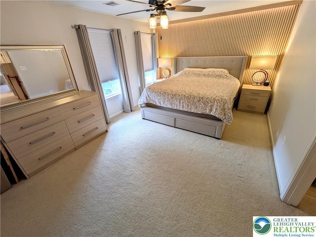 119 Gray Dr, Allen Twp, PA 18067 - carpeted bedroom featuring baseboards and a ceiling fan