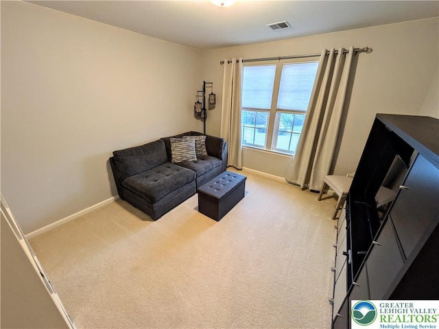 119 Gray Dr, Allen Twp, PA 18067 - living room featuring light carpet and baseboards