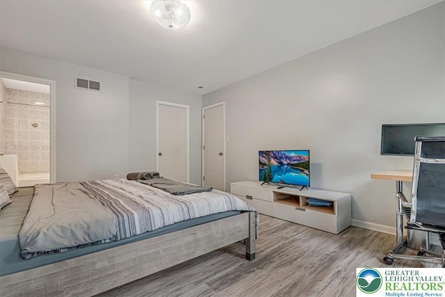 5 Flagstone Ln, East Stroudsburg, PA 18302 - bedroom with wood finished floors and ensuite bath