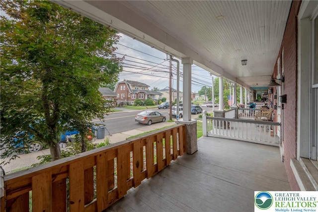 215 Tohickon Ave, Quakertown Boro, PA 18951 - covered porch with a residential view