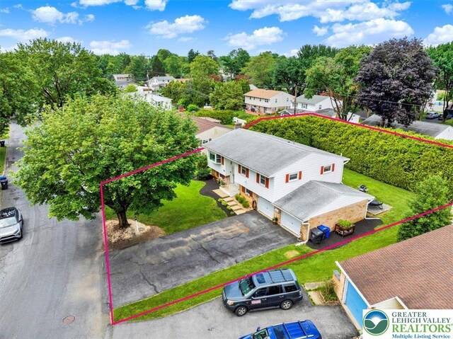 812 Miller St, Salisbury Twp, PA 18103 - view of property location featuring property parcel outlined