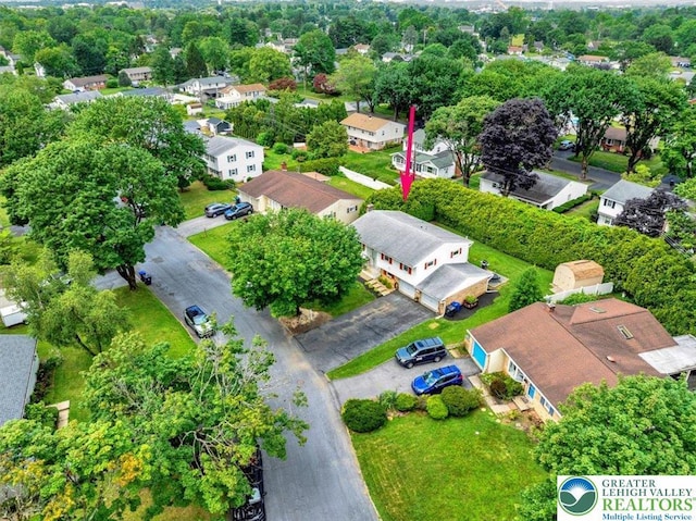 812 Miller St, Salisbury Twp, PA 18103 - aerial view of residential area