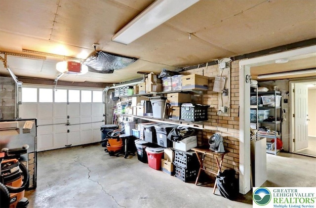 812 Miller St, Salisbury Twp, PA 18103 - garage featuring a garage door opener