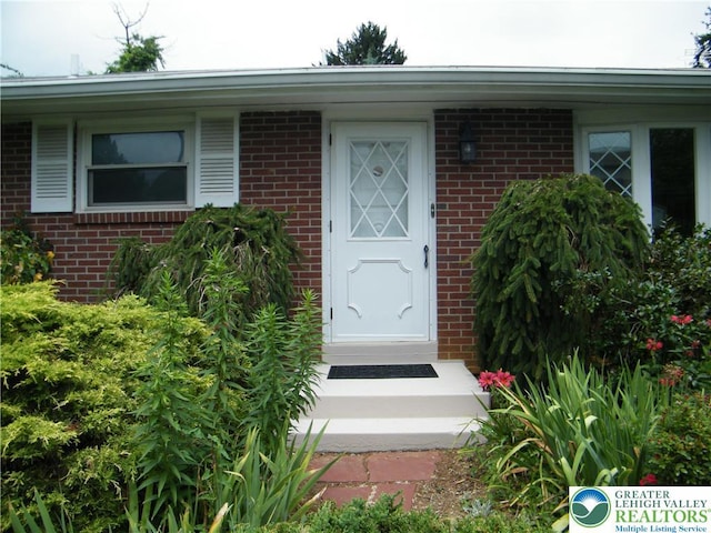 3415 Kathleen Ave, Salisbury Twp, PA 18103 - property entrance with brick siding