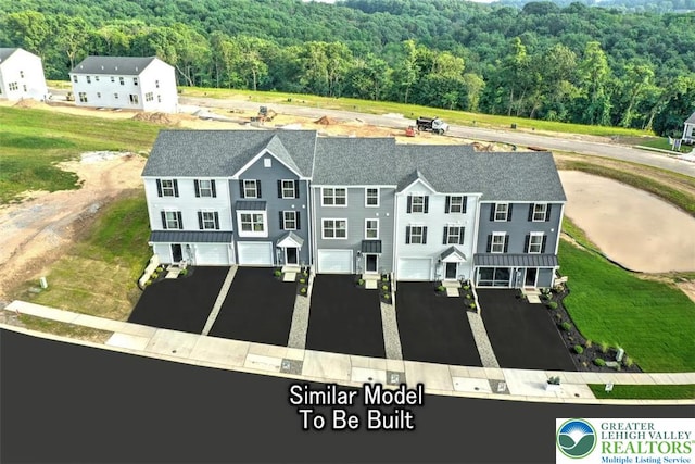 3229 Tepes Dr Lot 138, Allen Twp, PA 18067 - aerial view of property and surrounding area featuring a forest