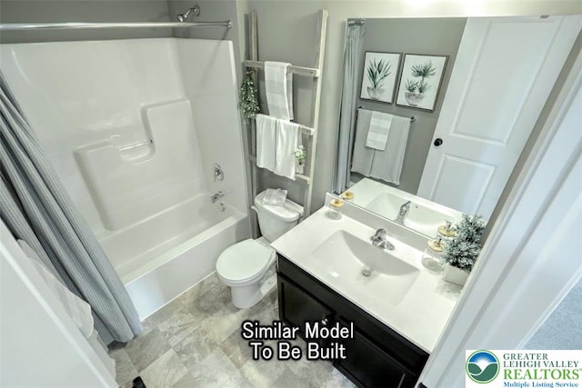 3229 Tepes Dr Lot 138, Allen Twp, PA 18067 - full bath with shower / bath combo with shower curtain and vanity
