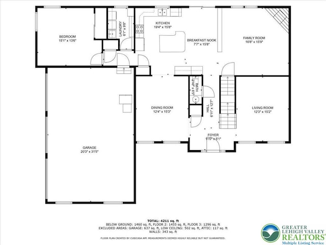2804 Lehigh Ln, Upper Nazareth Twp, PA 18064 - view of property floor plan