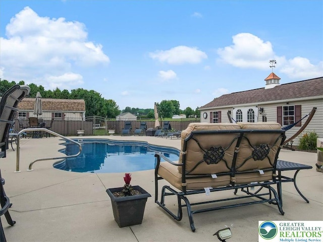2804 Lehigh Ln, Upper Nazareth Twp, PA 18064 - view of swimming pool featuring a patio