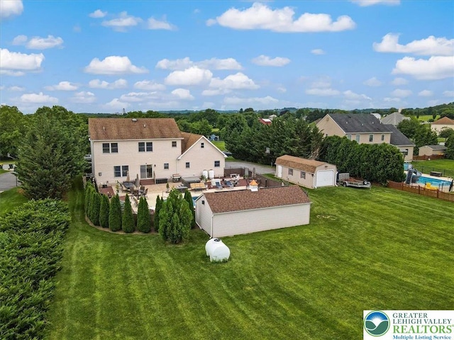 2804 Lehigh Ln, Upper Nazareth Twp, PA 18064 - view from above of property