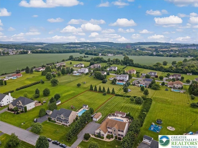 2804 Lehigh Ln, Upper Nazareth Twp, PA 18064 - aerial view of sparsely populated area with agricultural land