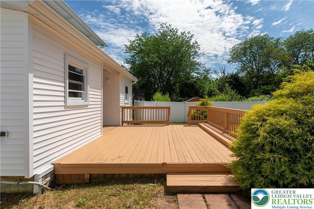 5734 Rte 873, North Whitehall Twp, PA 18078 - view of deck
