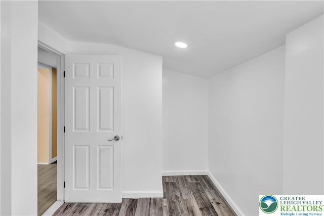 5734 Rte 873, North Whitehall Twp, PA 18078 - spare room featuring wood finished floors and recessed lighting