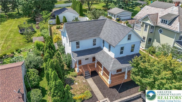 5734 Rte 873, North Whitehall Twp, PA 18078 - aerial view of residential area