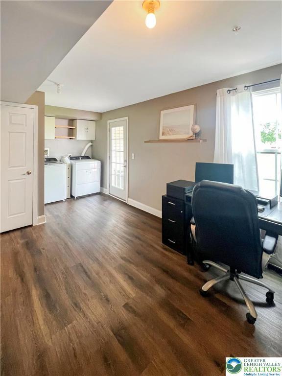 20 Gold Rose Ln, Palmer Twp, PA 18045 - office space with dark wood-type flooring