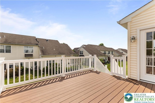 9 Stone Crk, Palmer Twp, PA 18045 - deck featuring a residential view