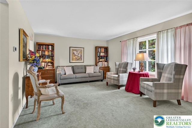 56 Hearthstone Dr, Exeter Twp, PA 19606 - living room with carpet flooring