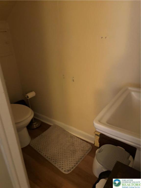 1533 E Emmaus, Salisbury Twp, PA 18103 - bathroom featuring wood finished floors
