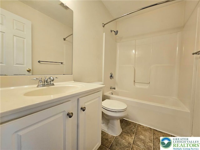 312 Maple Ct, Alburtis Boro, PA 18011 - full bathroom featuring vanity and shower / tub combination
