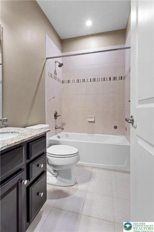 2324 Raya Way, Easton, PA 18045 - full bathroom featuring vanity, tile patterned floors, and shower / washtub combination