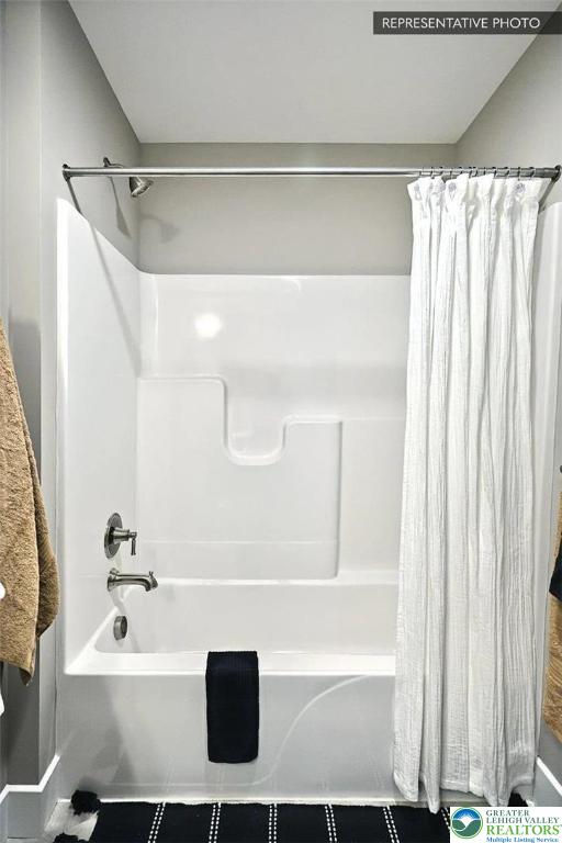 Bambi Ln Lot 40, Mahoning Twp, PA 18235 - bathroom with shower / bathtub combination with curtain