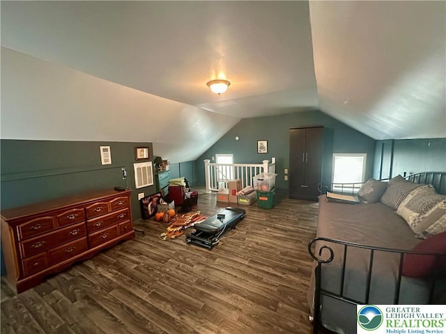 218 3rd, Lehighton Boro, PA 18235 - bonus room with dark wood finished floors and lofted ceiling