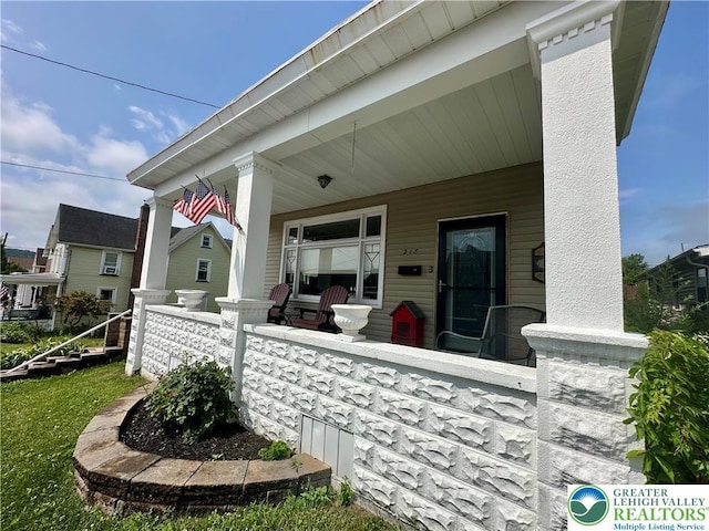 218 3rd, Lehighton Boro, PA 18235 - view of covered porch