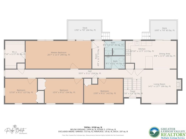303 Lakefield Ter, Jackson Twp, PA 18360 - view of home floor plan