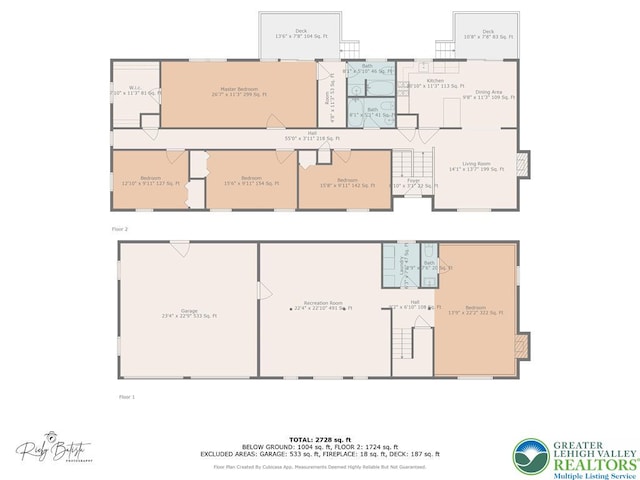 303 Lakefield Ter, Jackson Twp, PA 18360 - view of home floor plan