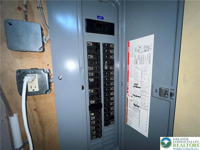532 6th St, Whitehall Twp, PA 18052 - utility room featuring electric panel