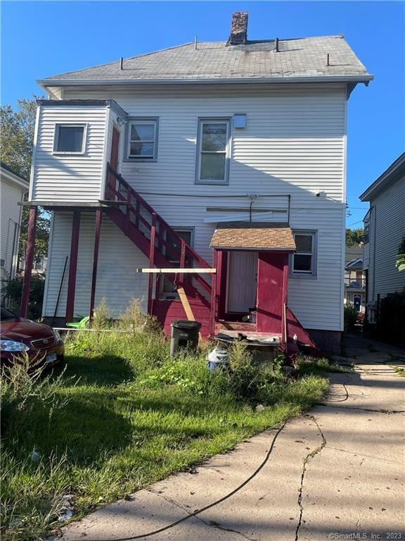 view of rear view of house