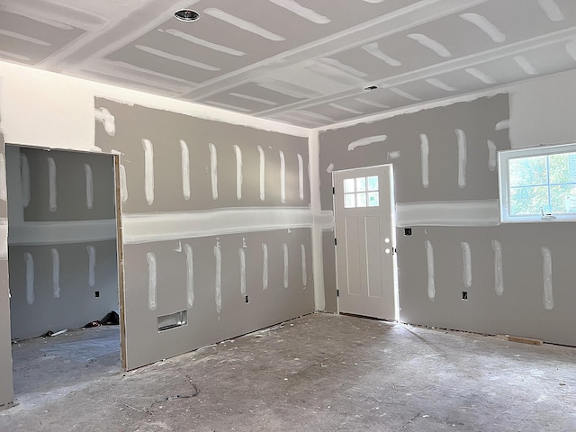 foyer entrance featuring a wealth of natural light