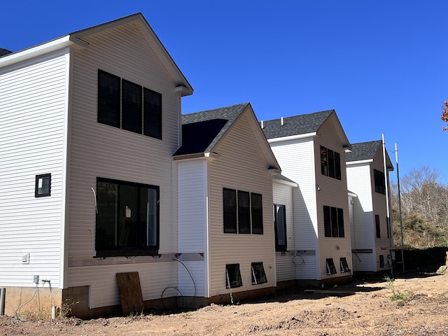 view of rear view of property