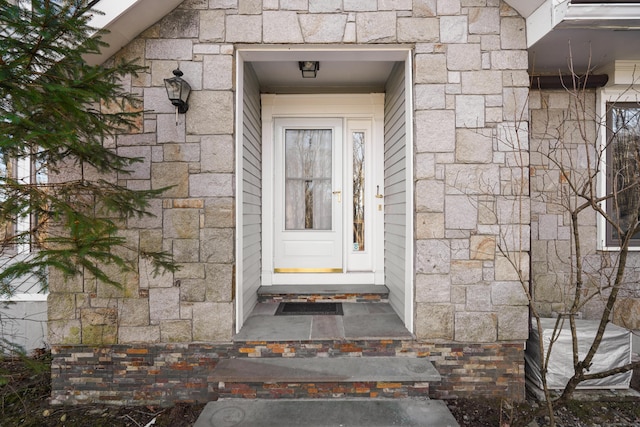 view of property entrance